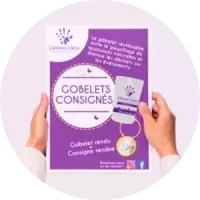 Affiche gobelet consigné